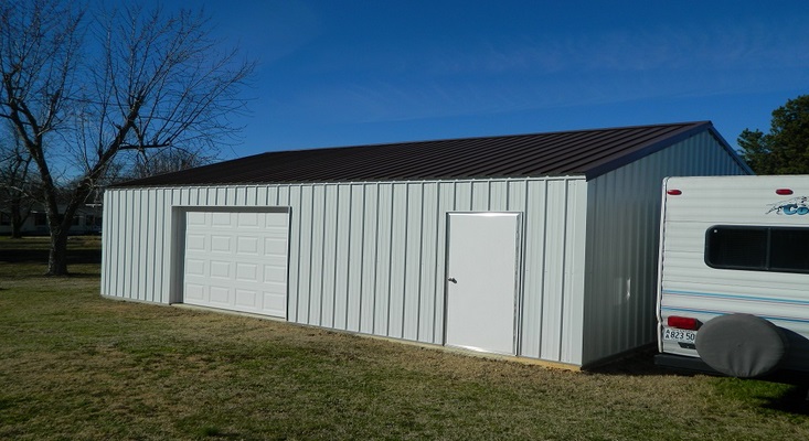 Arkansas Portable Buildings - Shades - Garages